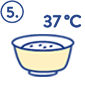 Остудите крем-суп до температуры 37˚С перед кормлением ребенка.
